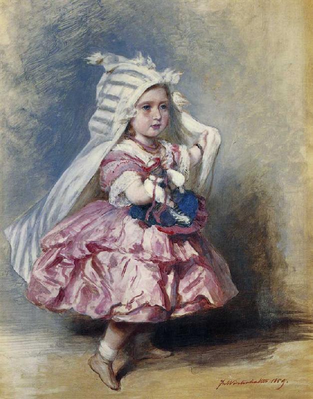 Franz Xaver Winterhalter Princess Beatrice Germany oil painting art